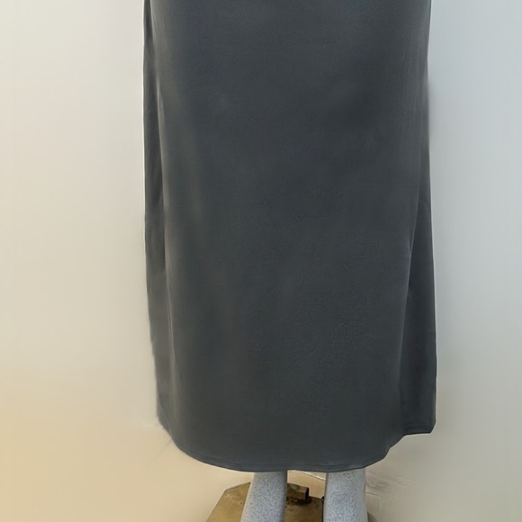 DEVORAH'S SECRET Grey Modest Maxi Skirt Basic 38' Length - Picture 2 of 2
